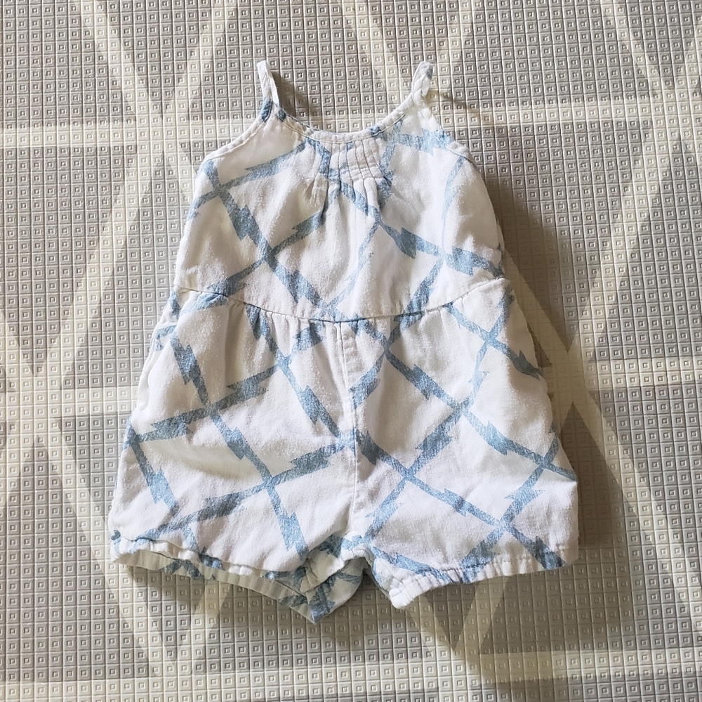 Gap Chambray Romper 12-18m
